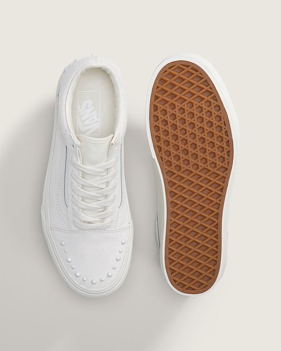 Taka Hayashi For Vault By Vans Old Skool Platform Shoe Marshmallow White