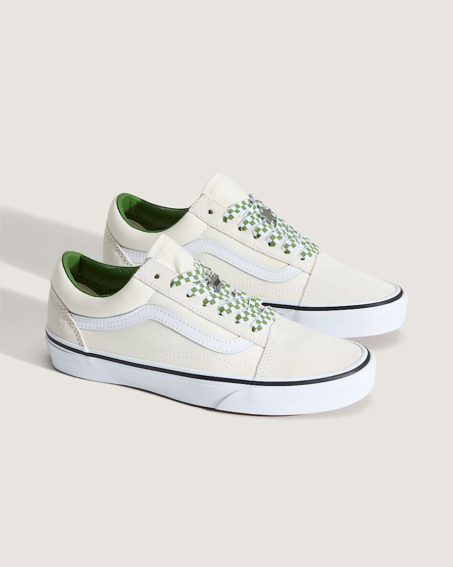 Taka Hayashi For Vault By Vans Old Skool Shoe Marshmallow White Green
