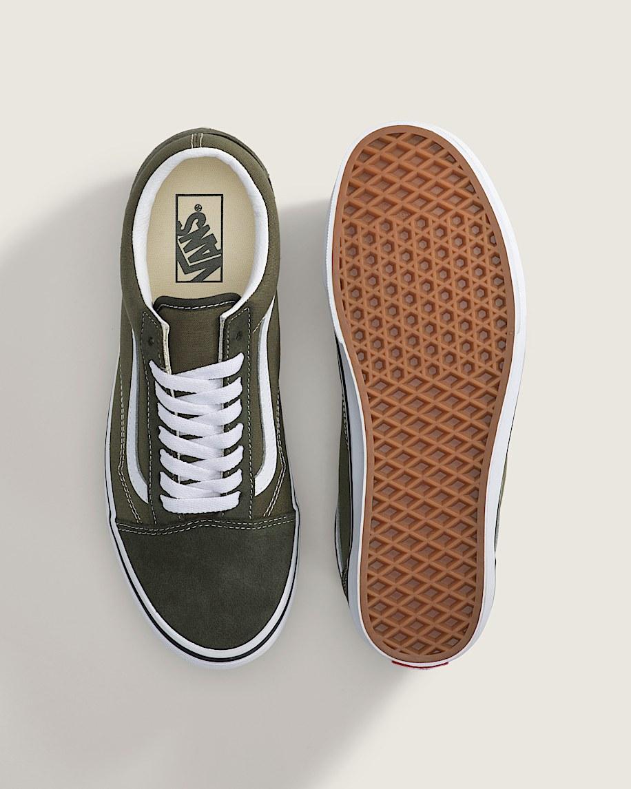 Taka Hayashi For Vault By Vans Old Skool Shoe Obsidian Fern Green
