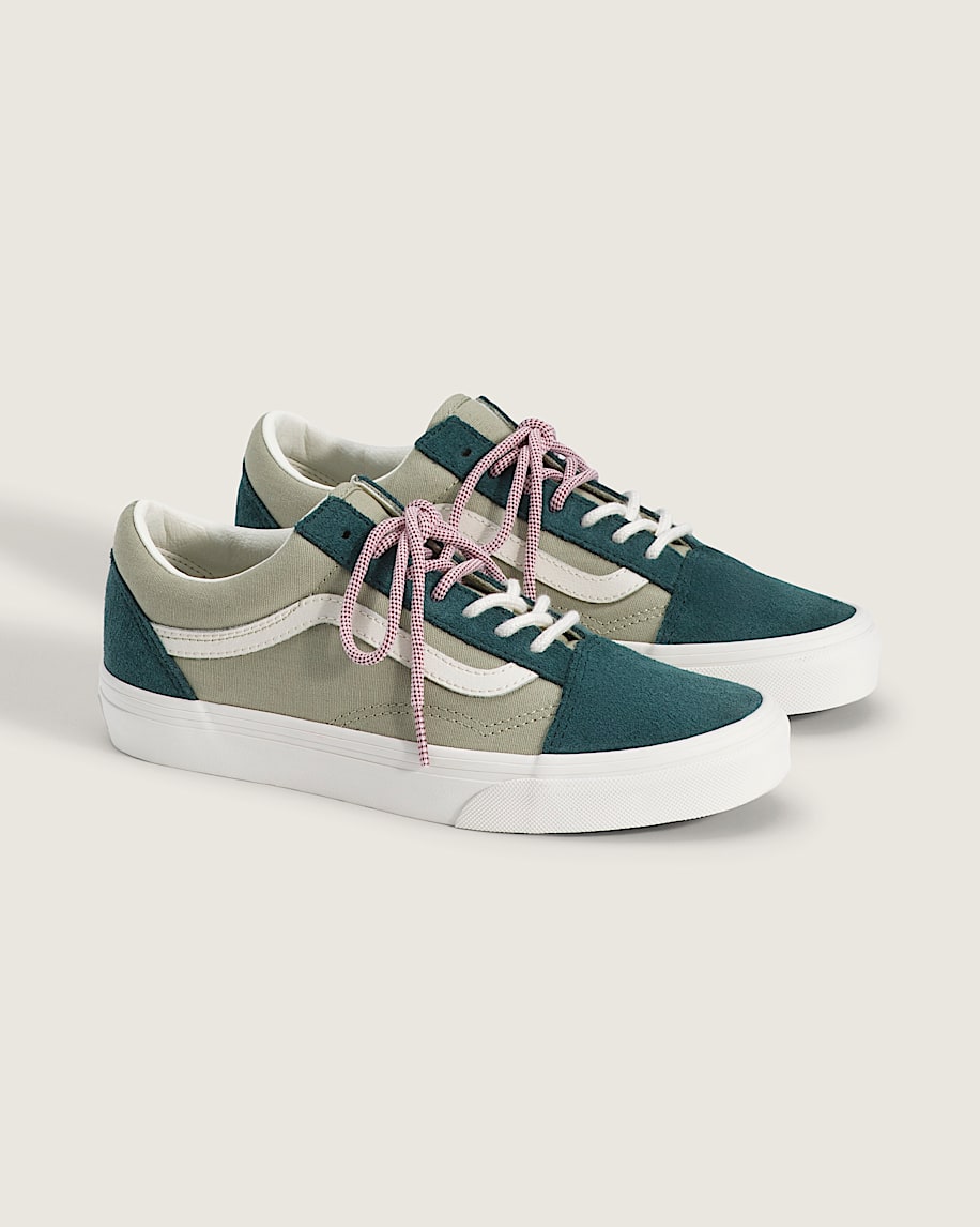 Taka Hayashi For Vault By Vans Old Skool Shoe Pink Green