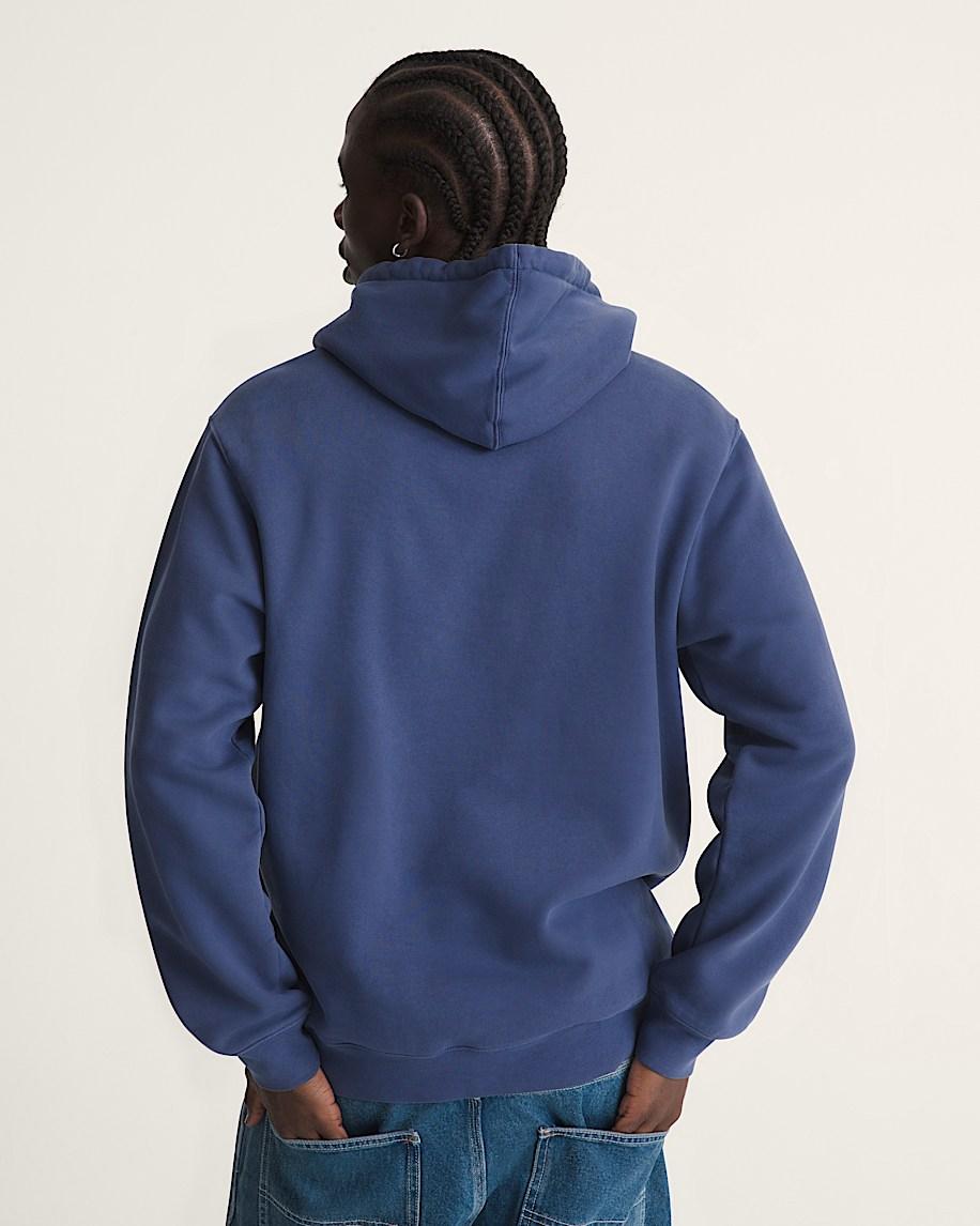 Taka Hayashi For Vault By Vans Olde Tymes Pullover Hoodie Deep Twilight Blue