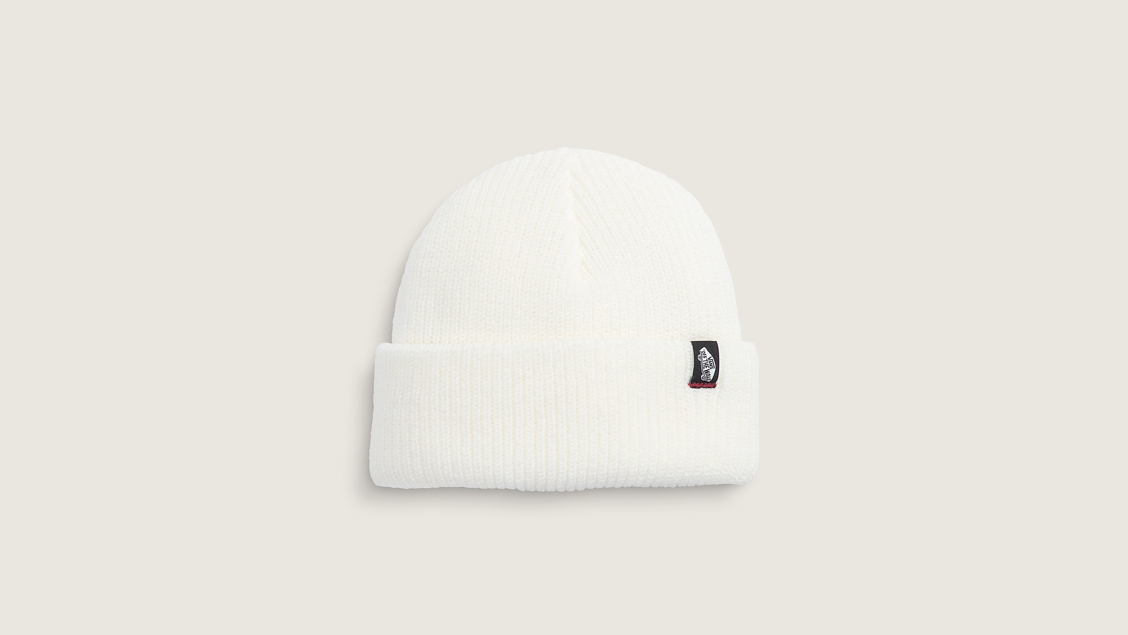 taka hayashi for vault by vans Original Shallow Cuff Beanie Egret White