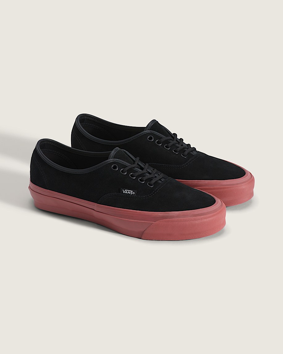 Taka Hayashi For Vault By Vans OTW Authentic 44 Siped Vibram Black Ochre Red