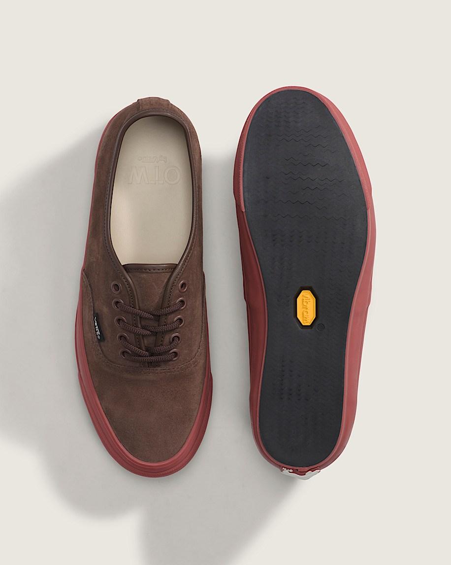 Taka Hayashi For Vault By Vans OTW Authentic 44 Siped Vibram Potting Soil Brown Ochre Red