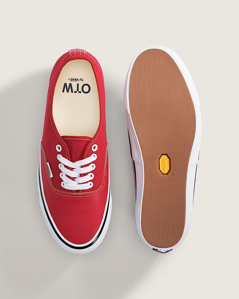 Taka Hayashi For Vault By Vans OTW Authentic 44 Siped Vibram Racing Red