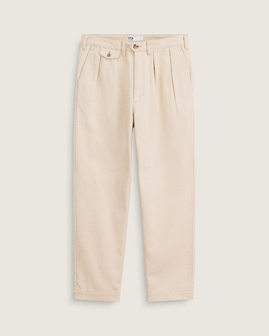 taka hayashi for vault by vans OTW by Vans Back Pleated Trousers Creme Brulee Beige
