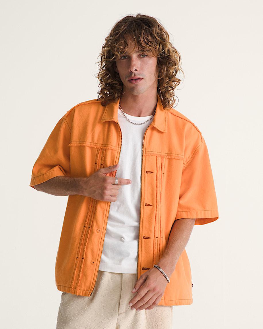 Taka Hayashi For Vault By Vans OTW By Vans Double Edge Shirt Sunset Orange
