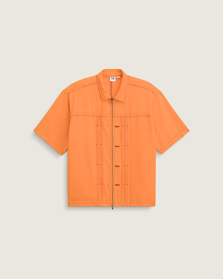 taka hayashi for vault by vans OTW by Vans Double Edge Shirt Sunset Orange