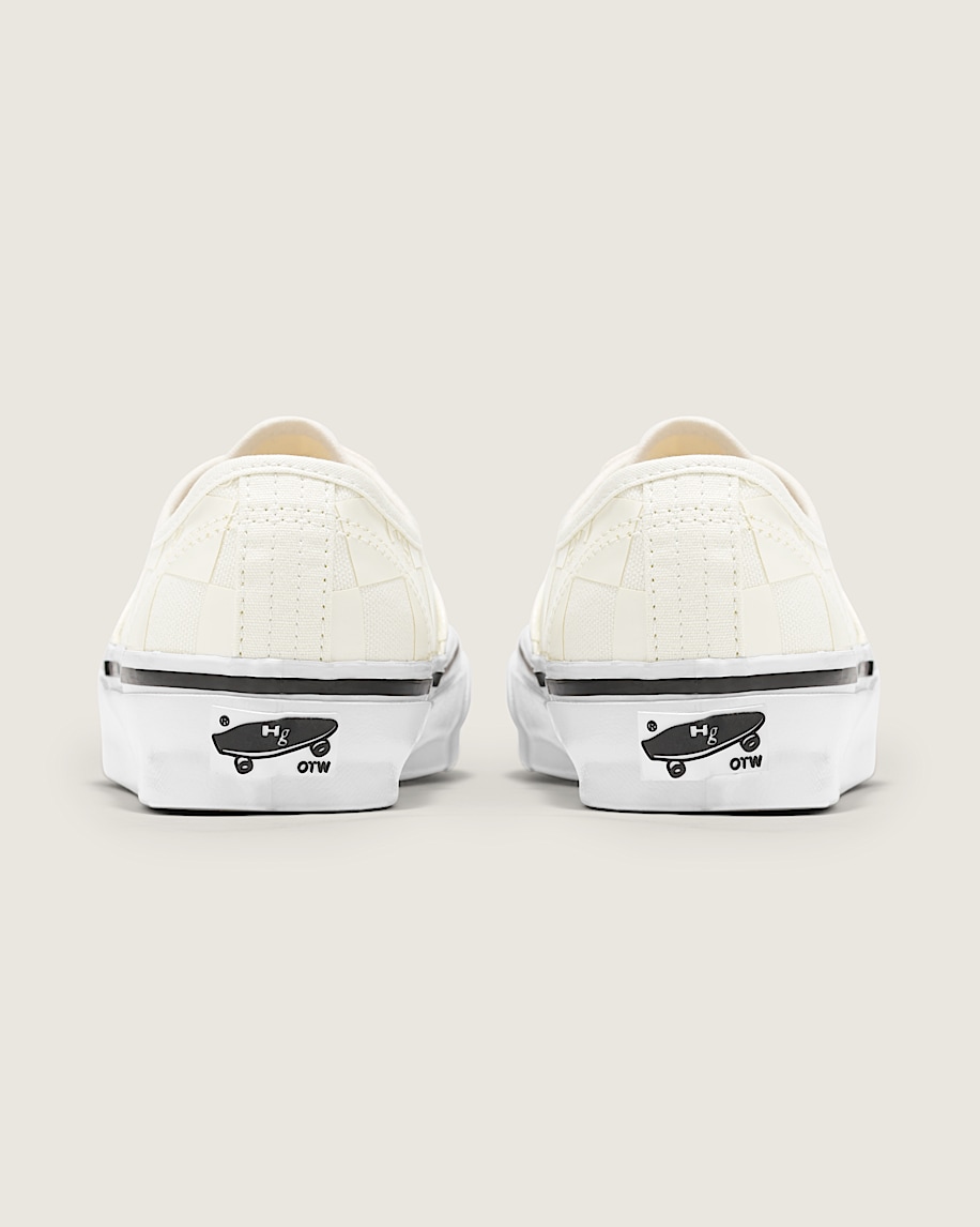 Taka Hayashi For Vault By Vans OTW By Vans X HommeGirls Authentic 44 Checkerboard Marshmallow White