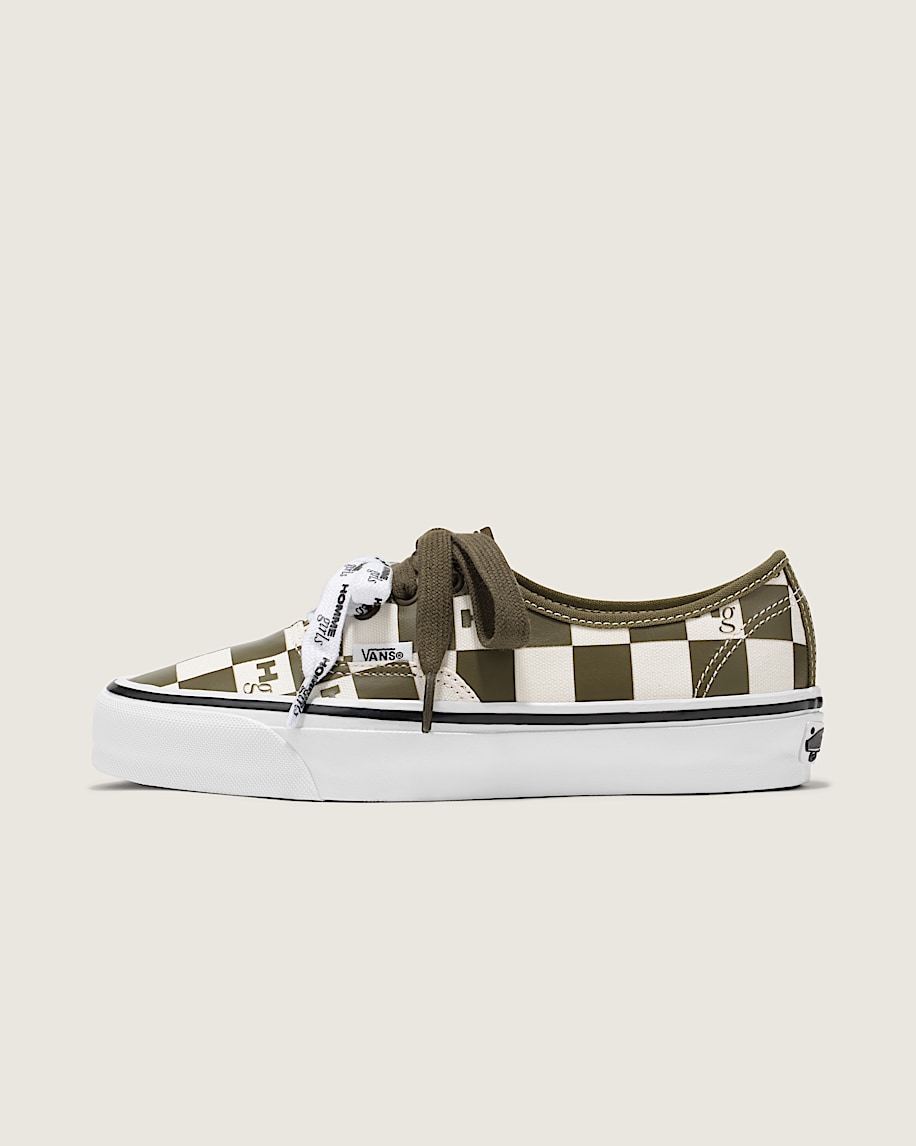 taka hayashi for vault by vans OTW by Vans X HommeGirls Authentic 44 Checkerboard Military Green