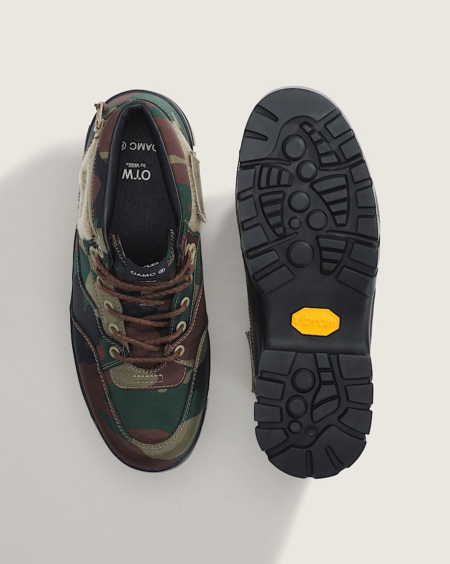 Taka Hayashi For Vault By Vans OTW By Vans X OAMC Half Cab SP Boot OAMC Woodland Camo Green
