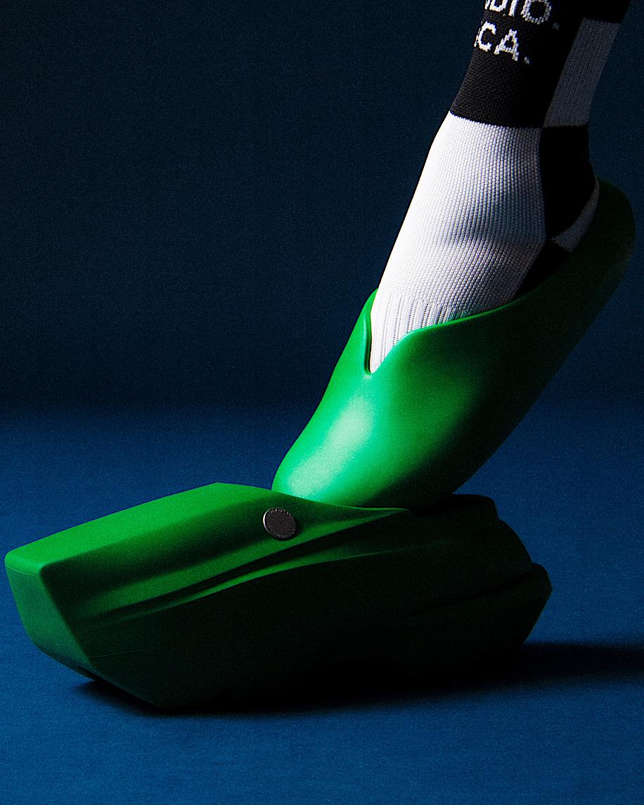 Taka Hayashi For Vault By Vans OTW By Vans X S.R. STUDIO. LA. CA. Clog Green Tambourine