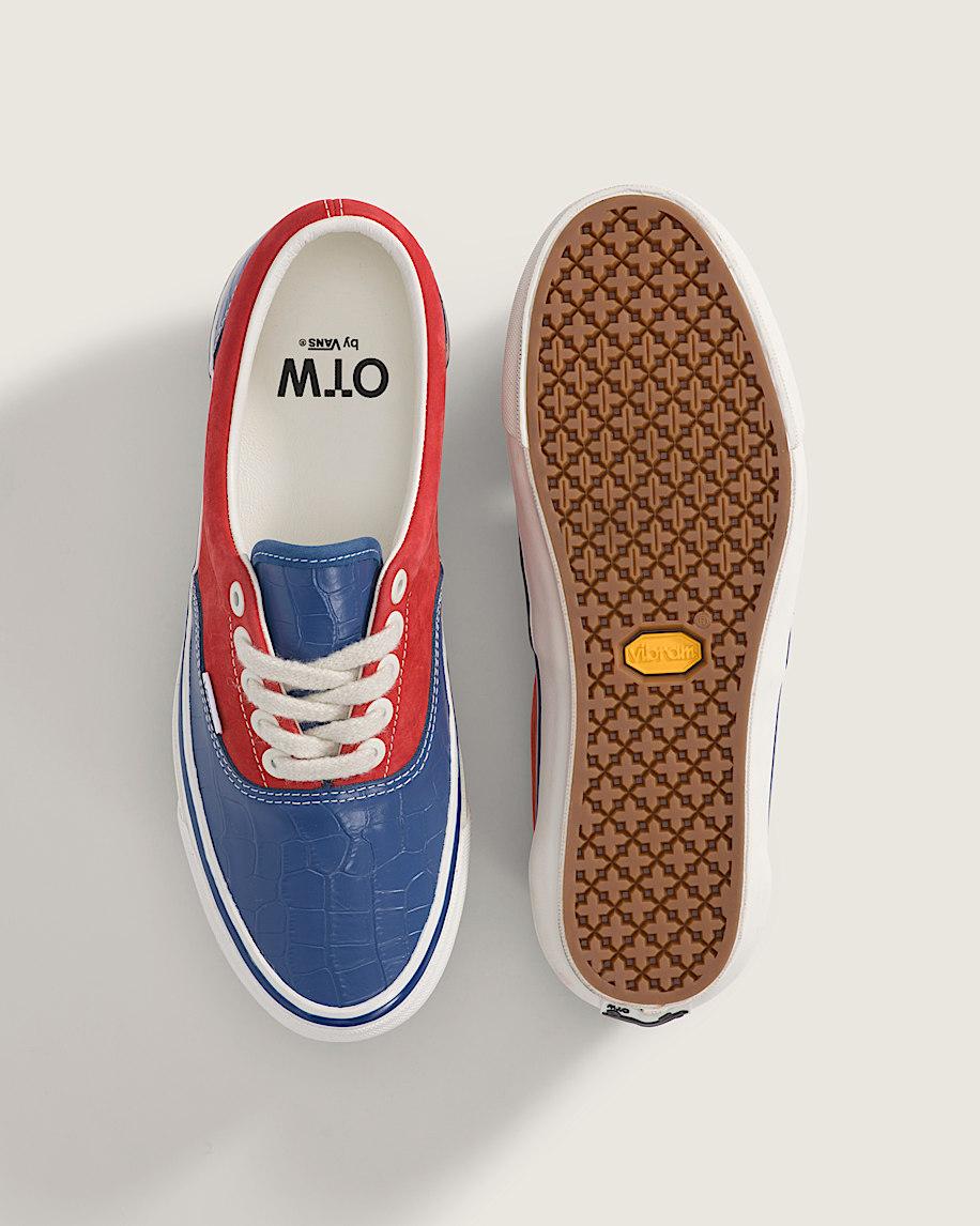 Taka Hayashi For Vault By Vans OTW Era 95 Vibram Racing Red Navy Blue