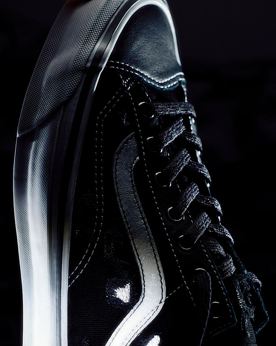 Taka Hayashi For Vault By Vans OTW Old Skool 36 Vibram Silver Grey