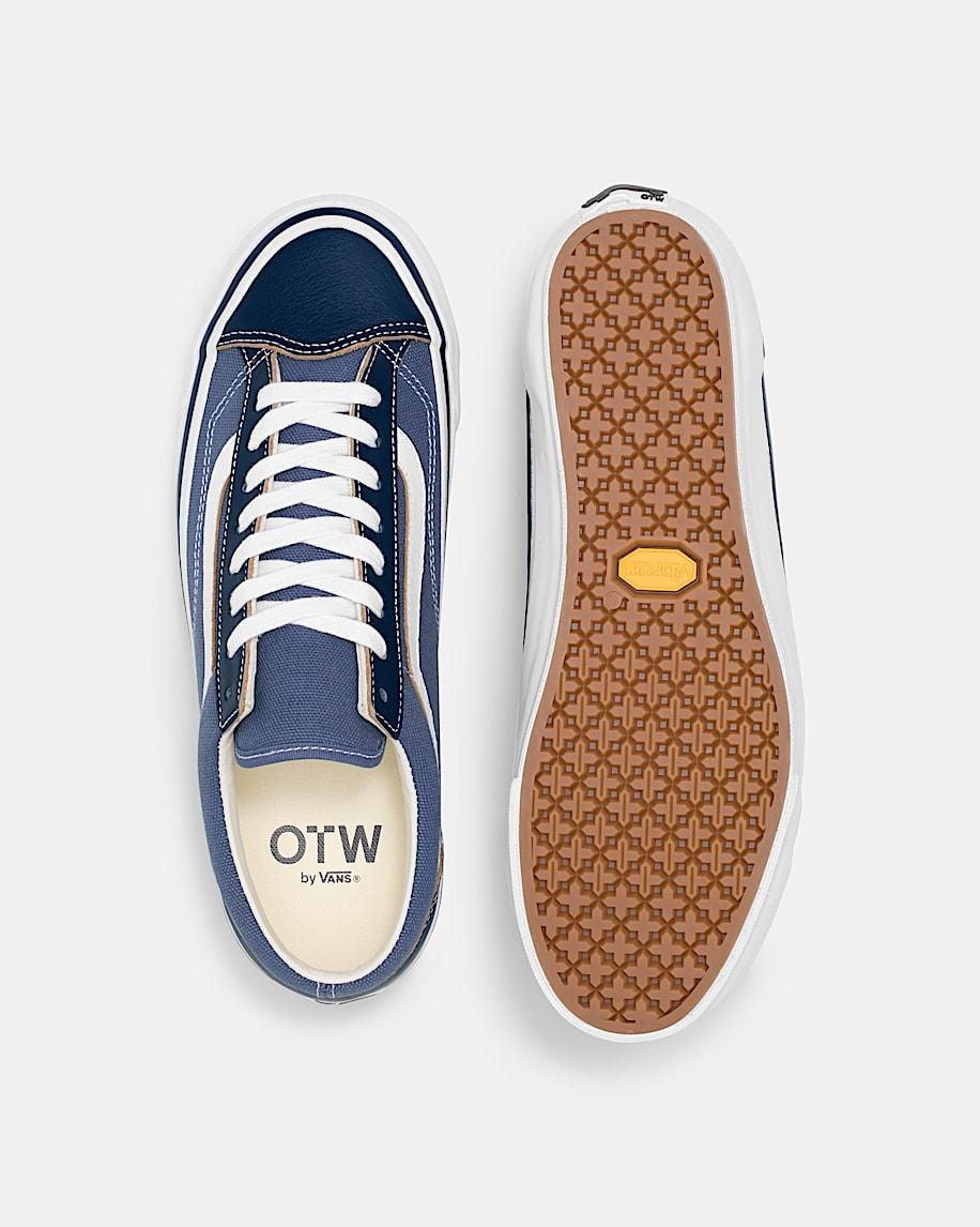 Taka Hayashi For Vault By Vans OTW Old Skool 36 Vibram Stv Navy Blue