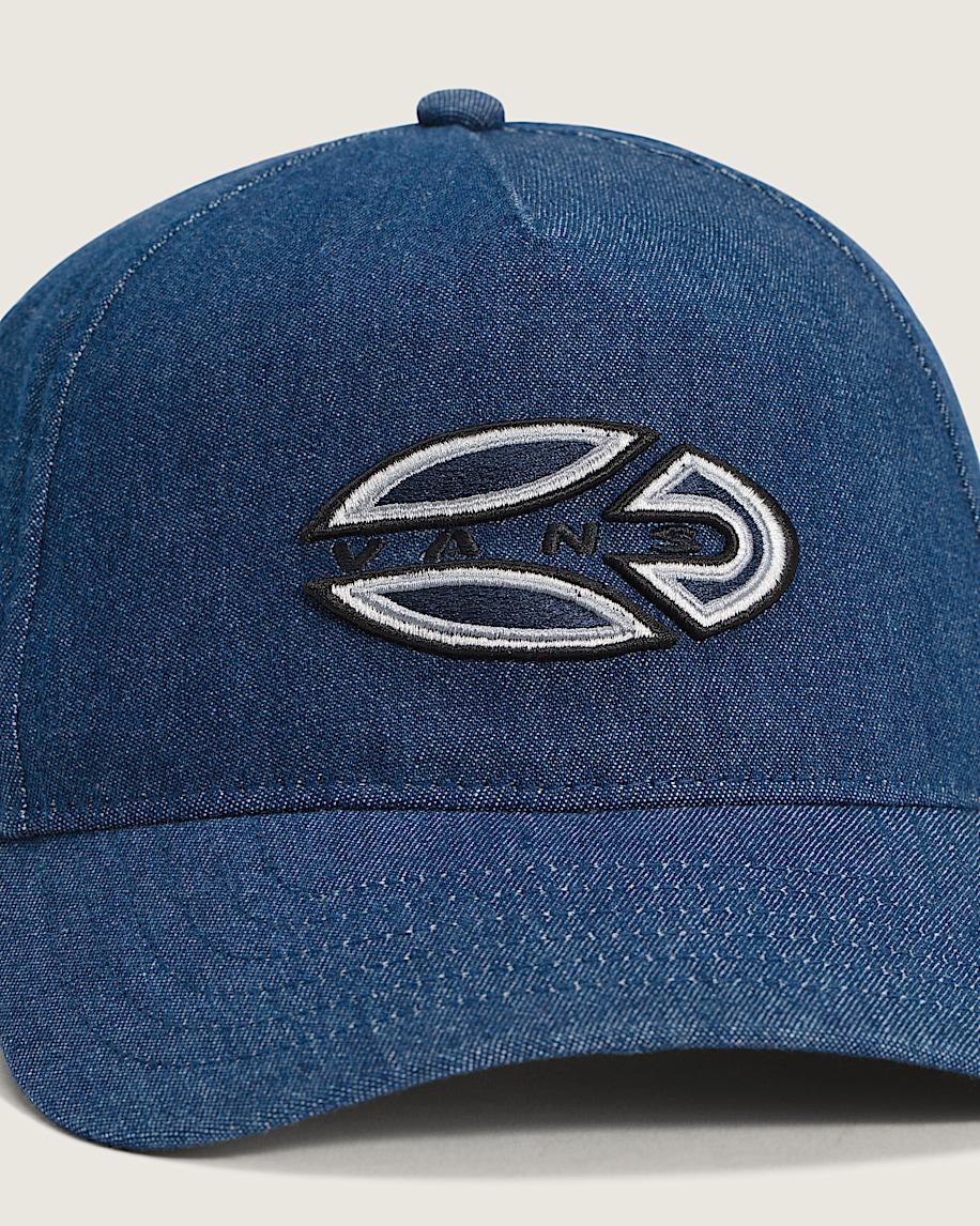 Taka Hayashi For Vault By Vans Oval Blaster Snapback Hat Stonewash Blue