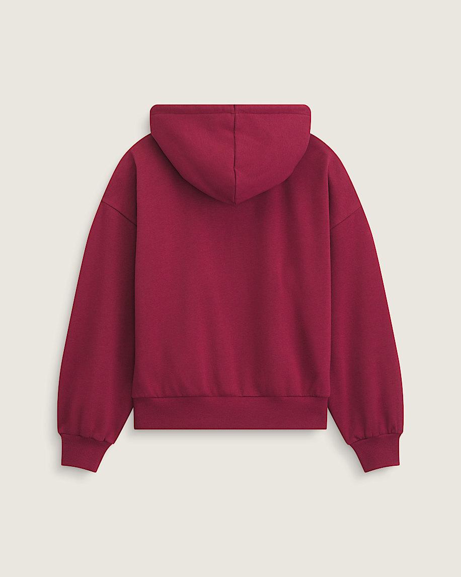 Taka Hayashi For Vault By Vans Pearls Logo Retro Pullover Hoodie Bordeaux Red