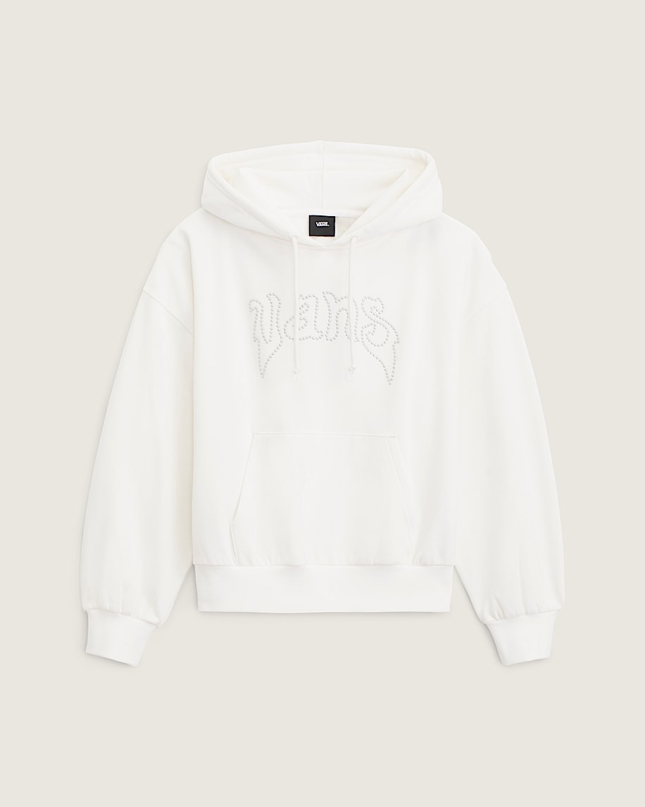 taka hayashi for vault by vans Pearls Logo Retro Pullover Sweatshirt Marshmallow White