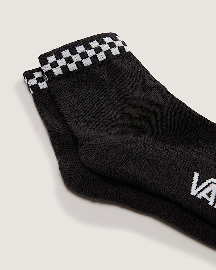 Taka Hayashi For Vault By Vans Peek-A-Check Half Crew Socks Black