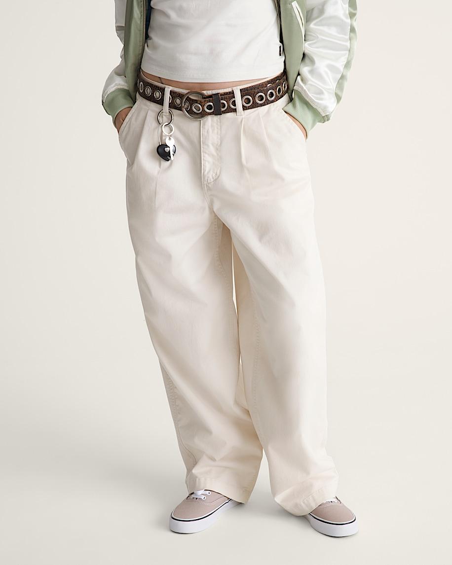 Taka Hayashi For Vault By Vans Pleated Pants Turtledove White