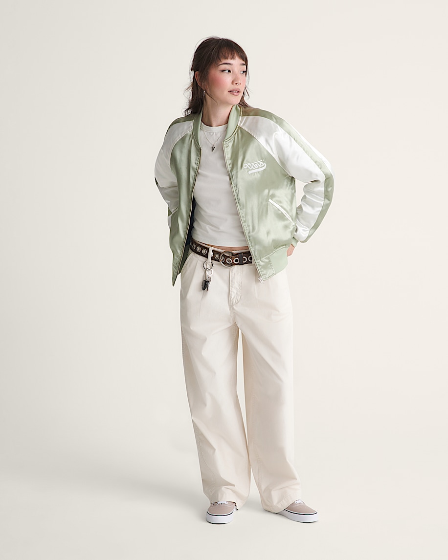 Taka Hayashi For Vault By Vans Pleated Pants Turtledove White