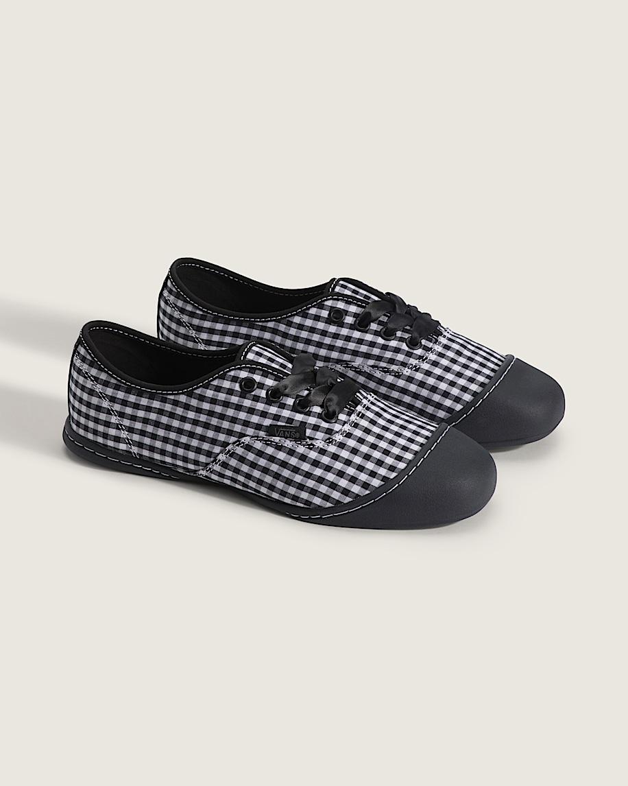 Vans Premium Authentic Prima Shoe Checkerboard Black Black