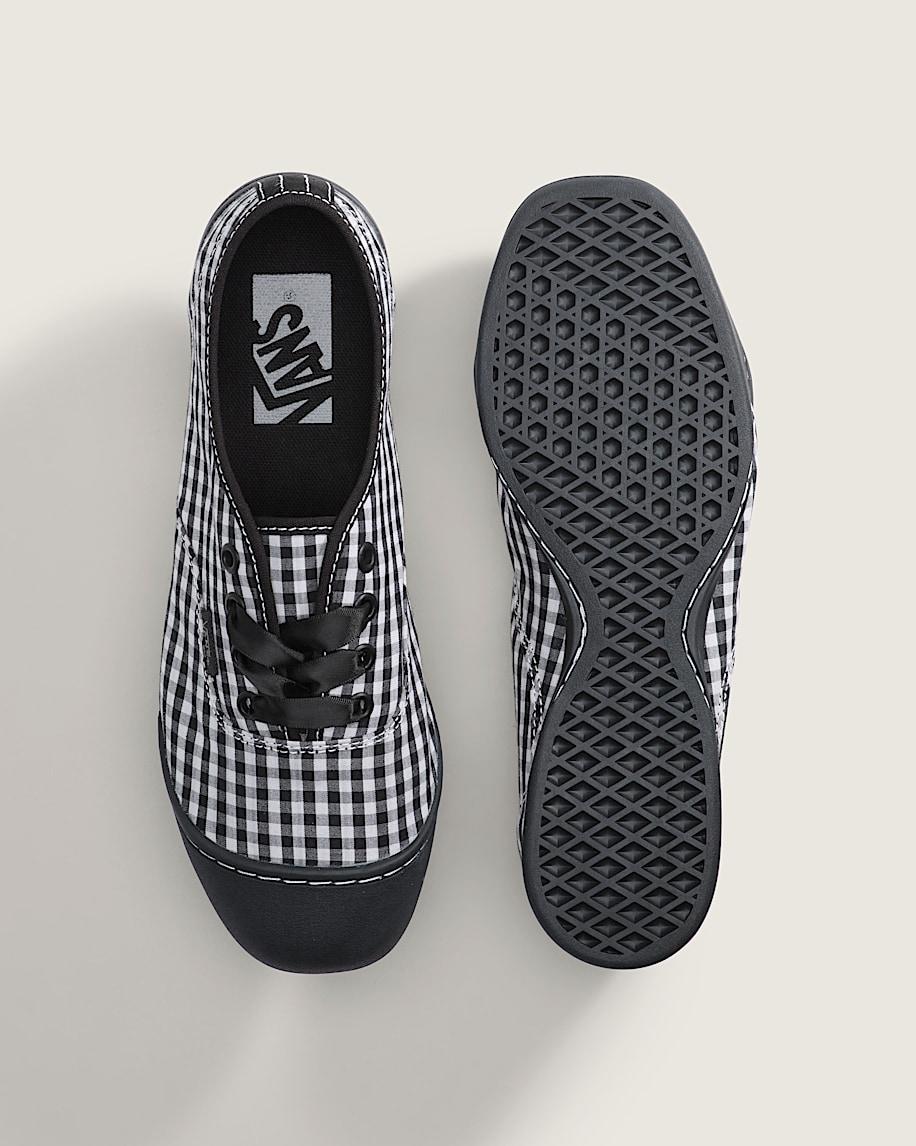 Vans Premium Authentic Prima Shoe Checkerboard Black Black
