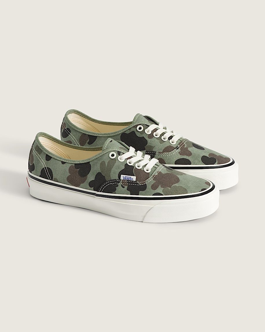 Taka Hayashi For Vault By Vans Premium Authentic Shoe Duck Camo Green