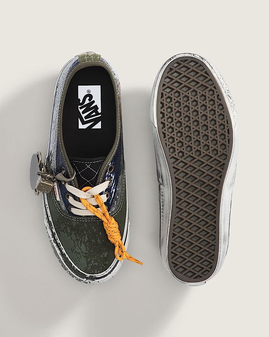 Taka Hayashi For Vault By Vans Premium Authentic Shoe Green Blue