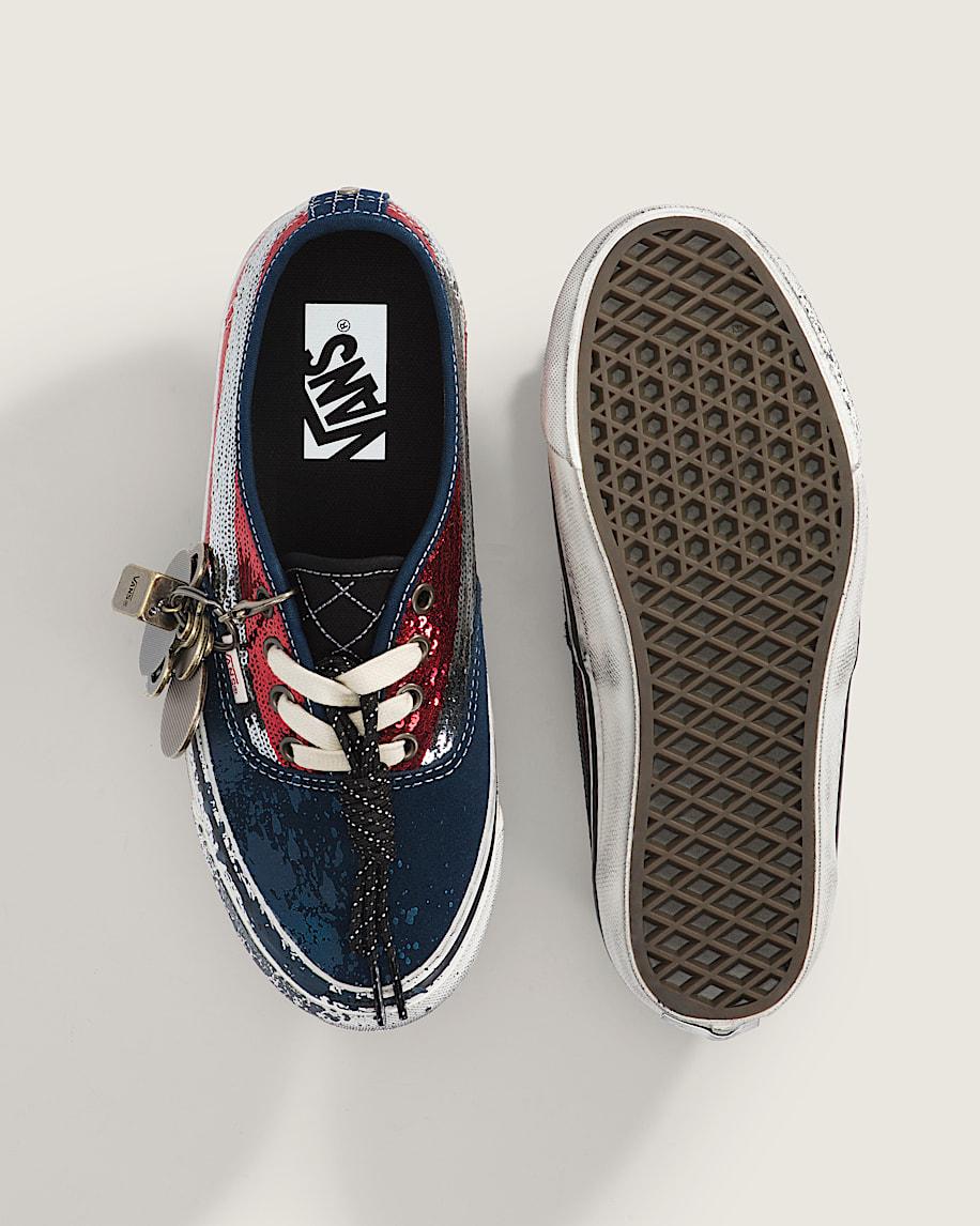 Taka Hayashi For Vault By Vans Premium Authentic Shoe Red Navy