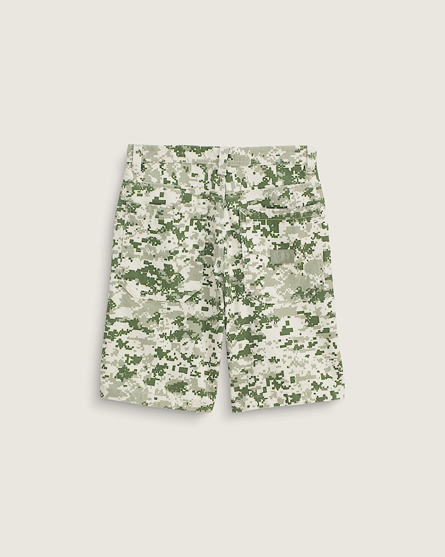 Taka Hayashi For Vault By Vans Premium Check-5 Baggy Canvas Short Digi Camo Green