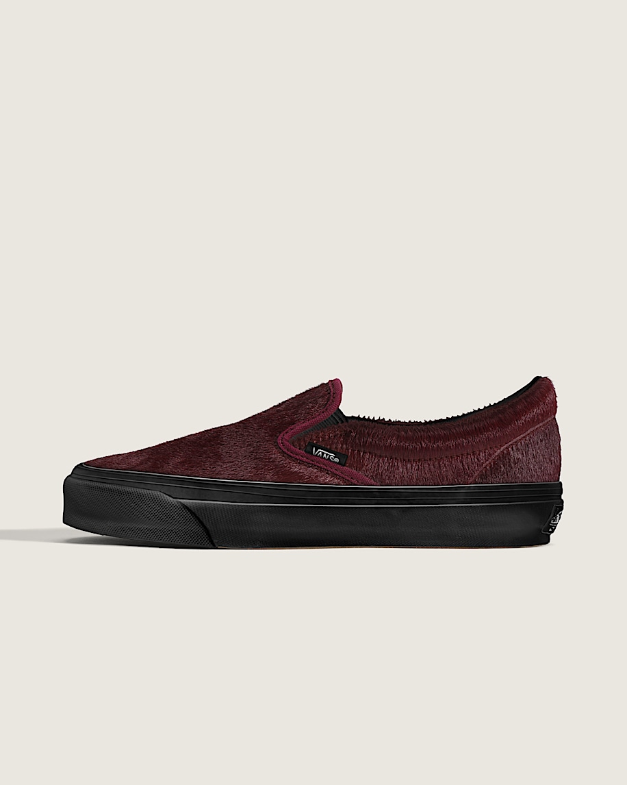 taka hayashi for vault by vans Premium Classic Slip-On Shoe Burgundy Red