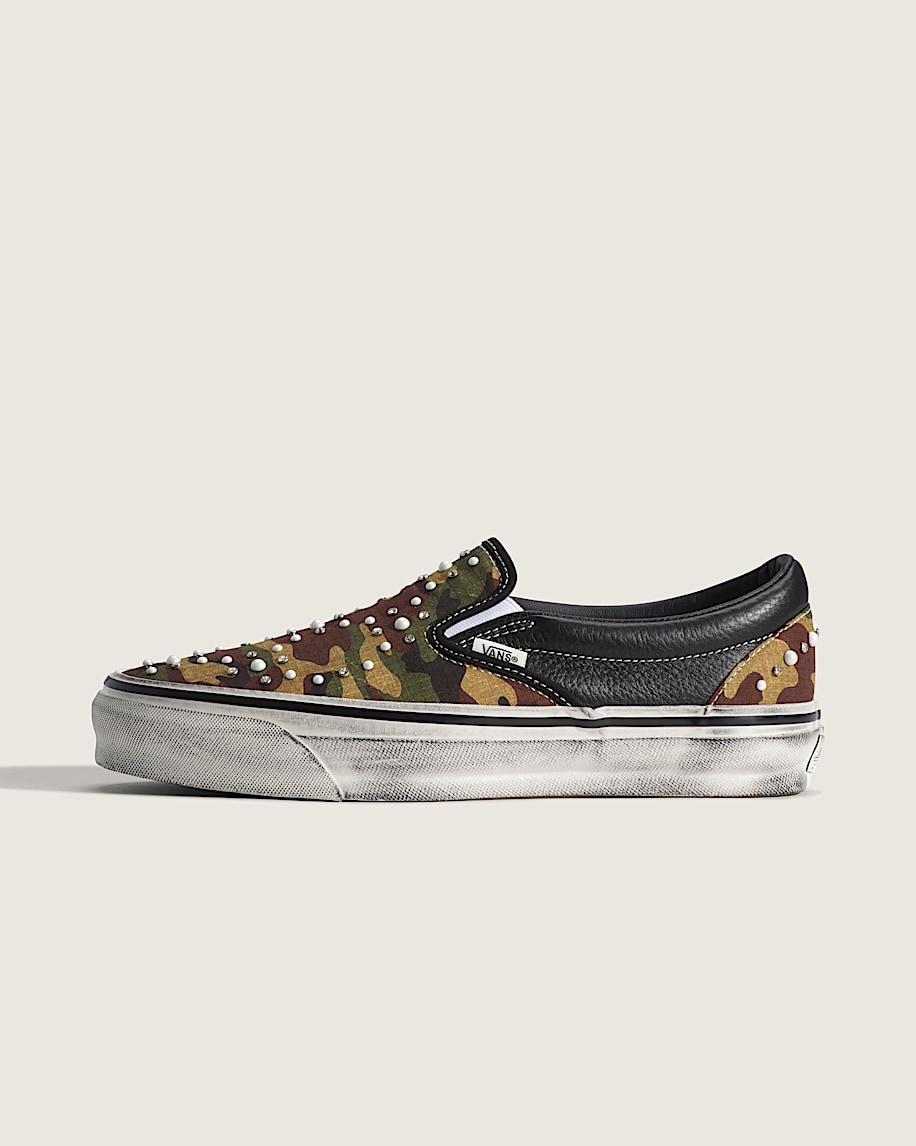 taka hayashi for vault by vans Premium Classic Slip-On Shoe Camo Black