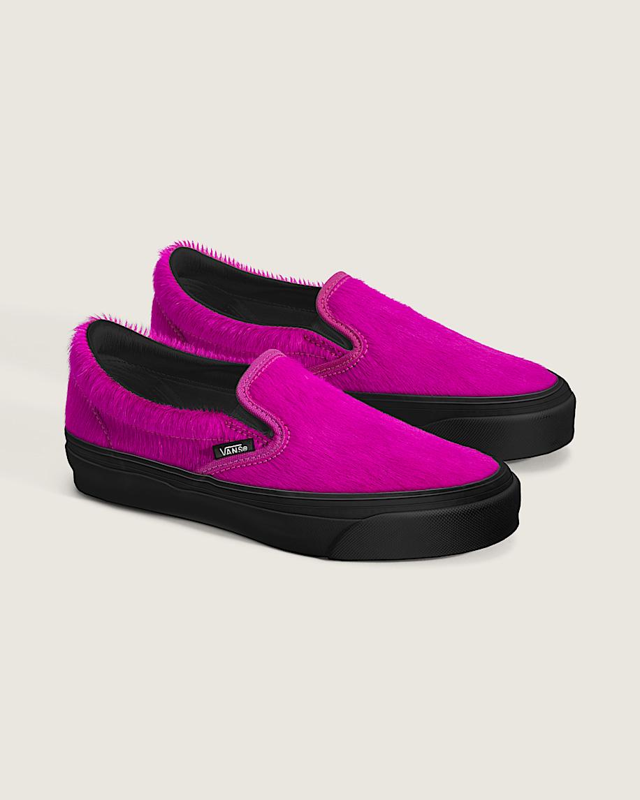 Taka Hayashi For Vault By Vans Premium Classic Slip-On Shoe Fuchsia Pink