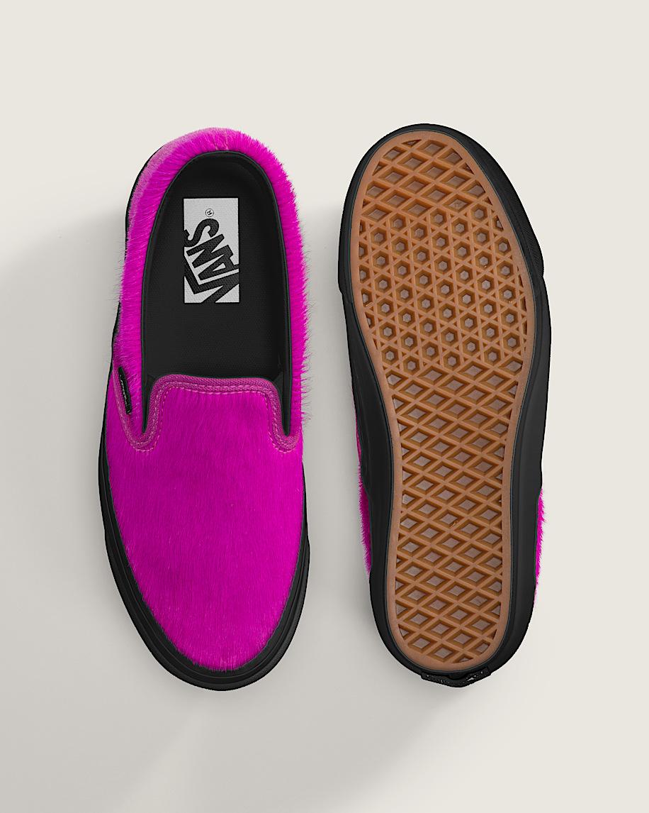 Taka Hayashi For Vault By Vans Premium Classic Slip-On Shoe Fuchsia Pink
