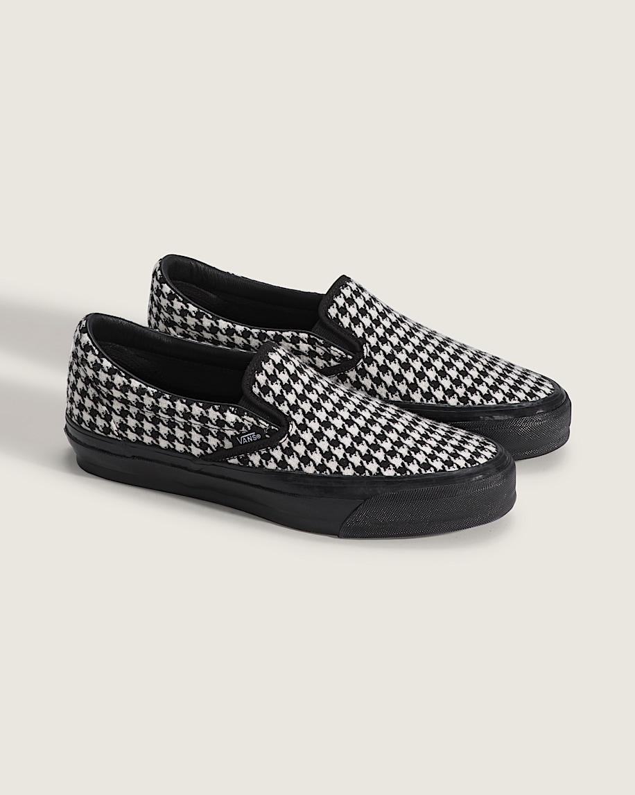 Taka Hayashi For Vault By Vans Premium Classic Slip-On Shoe Houndstooth Black White