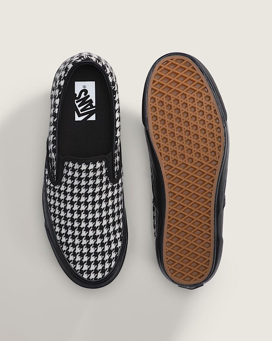 Taka Hayashi For Vault By Vans Premium Classic Slip-On Shoe Houndstooth Black White