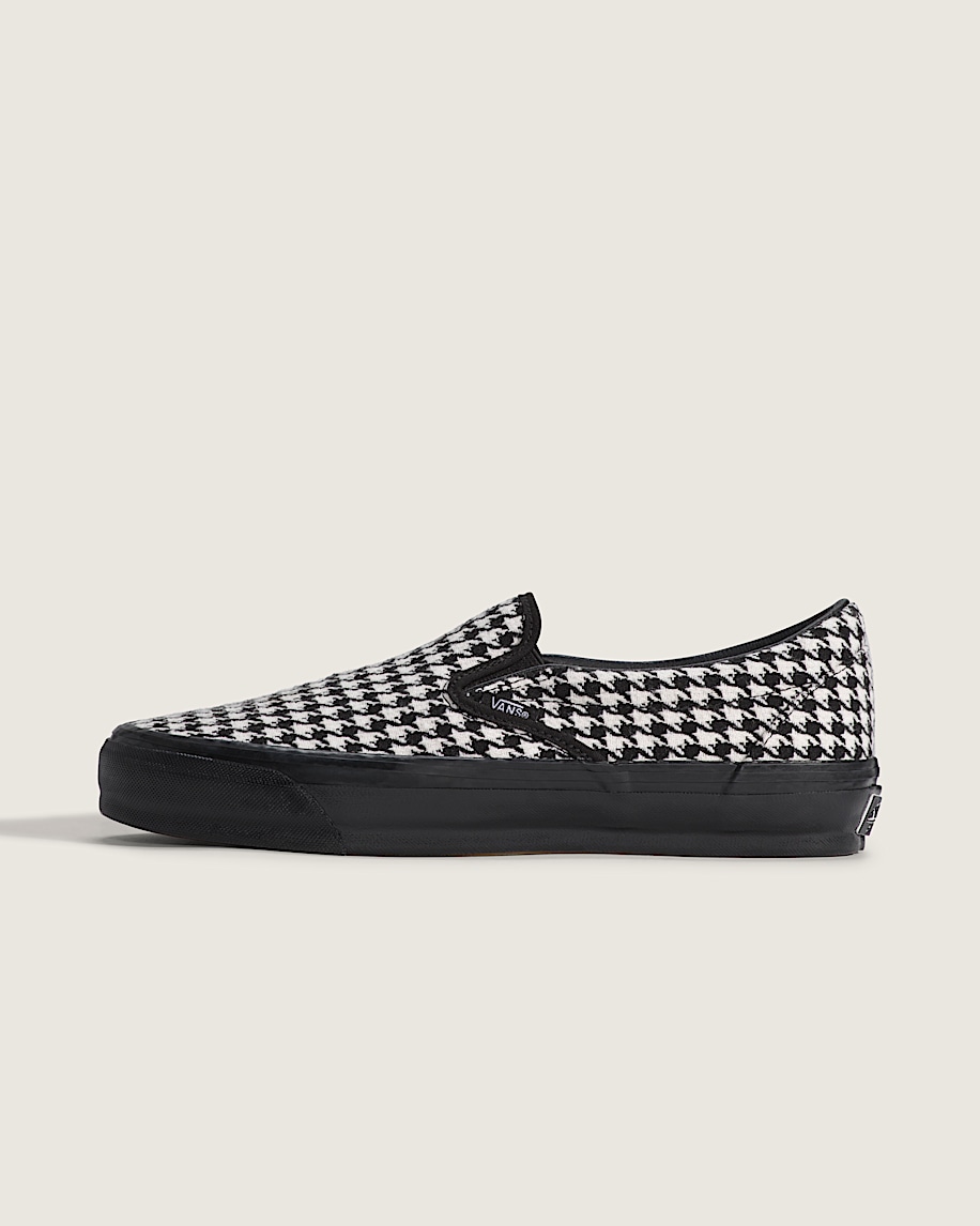 taka hayashi for vault by vans Premium Classic Slip-On Shoe Houndstooth Black White