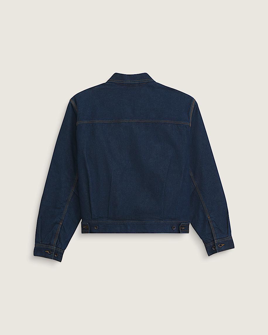 Taka Hayashi For Vault By Vans Premium Denim Station Jacket Dark Indigo Blue