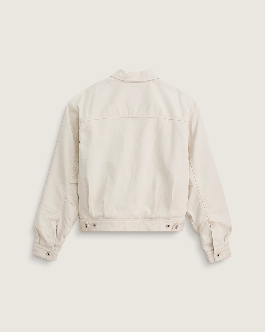 Taka Hayashi For Vault By Vans Premium Denim Station Jacket Natural Seed Beige