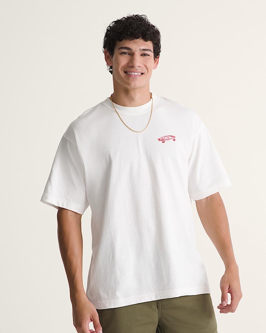 Taka Hayashi For Vault By Vans Premium Full Deck T-Shirt Egret White