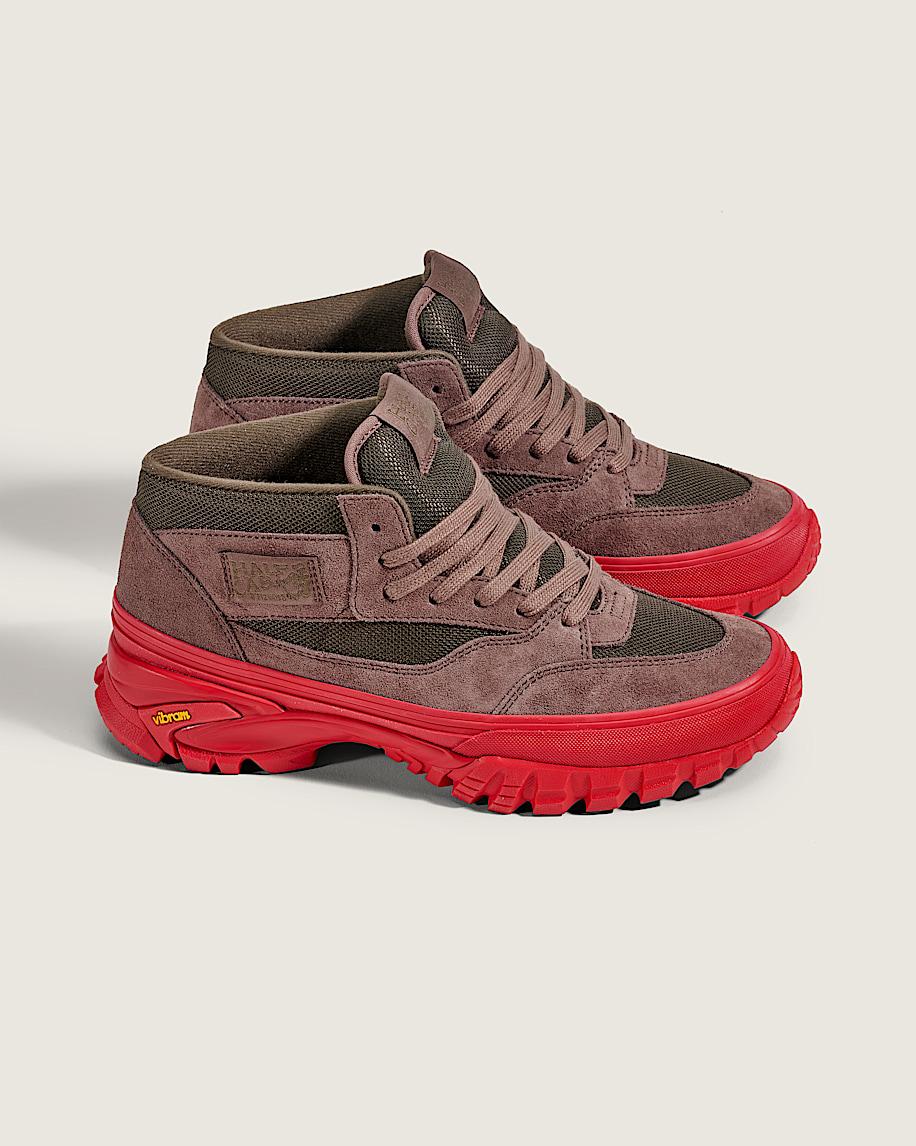 Taka Hayashi For Vault By Vans Premium Half Cab Vibram Shoe Chocolate Brown