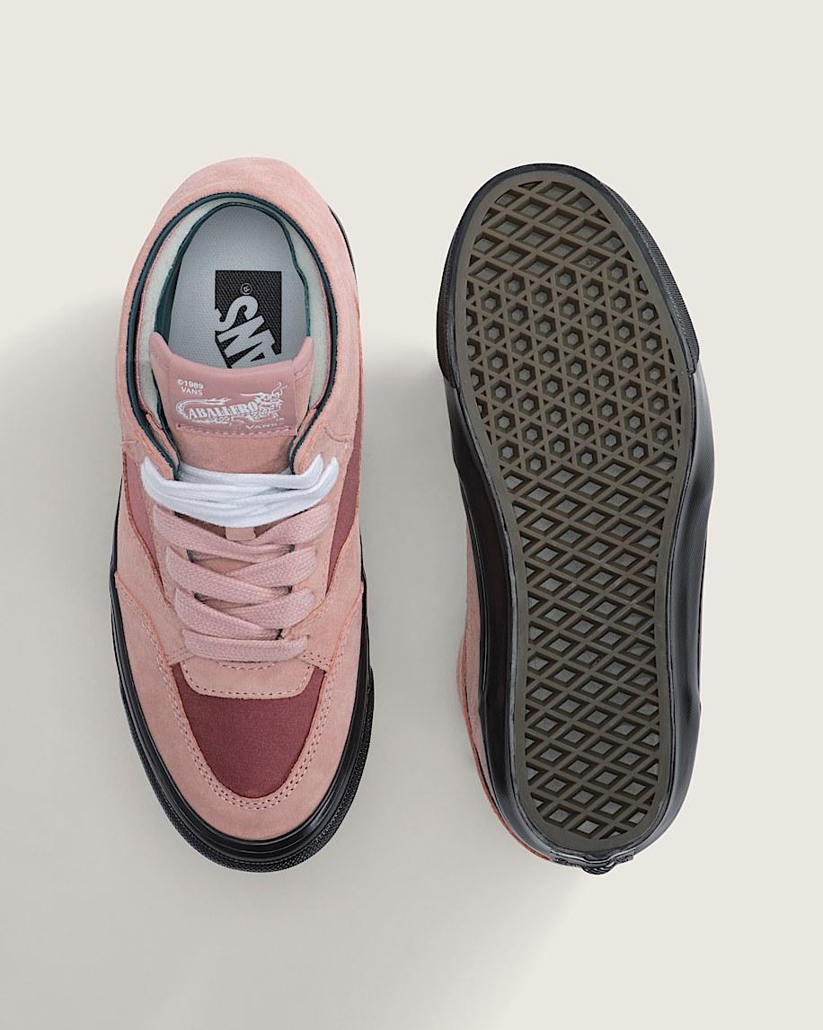 Taka Hayashi For Vault By Vans Premium Half Caballero Shoe Rose Pink Black