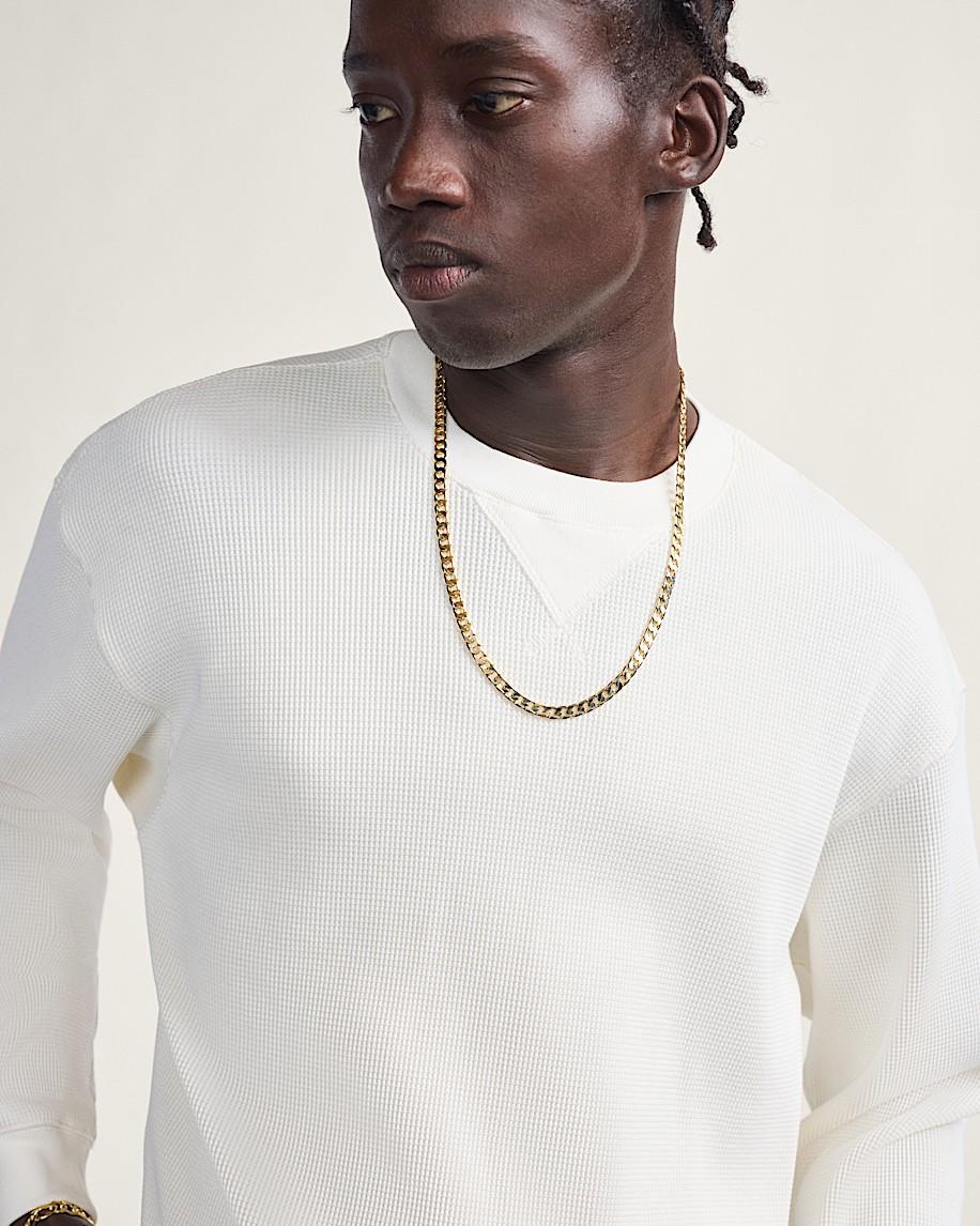 Taka Hayashi For Vault By Vans Premium Long Sleeve Thermal Shirt Egret White