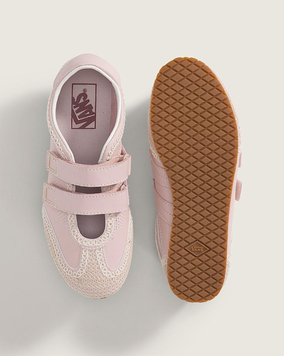 Taka Hayashi For Vault By Vans Premium Mary Jane Super Lowpro Shoe Sepia Rose Pink