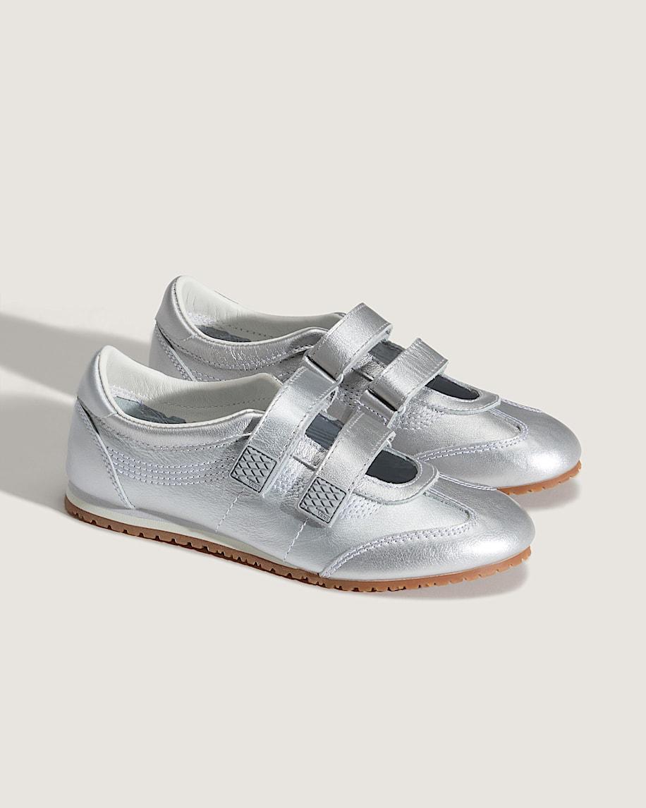 Taka Hayashi For Vault By Vans Premium Mary Jane Super Lowpro Shoe Silver Grey