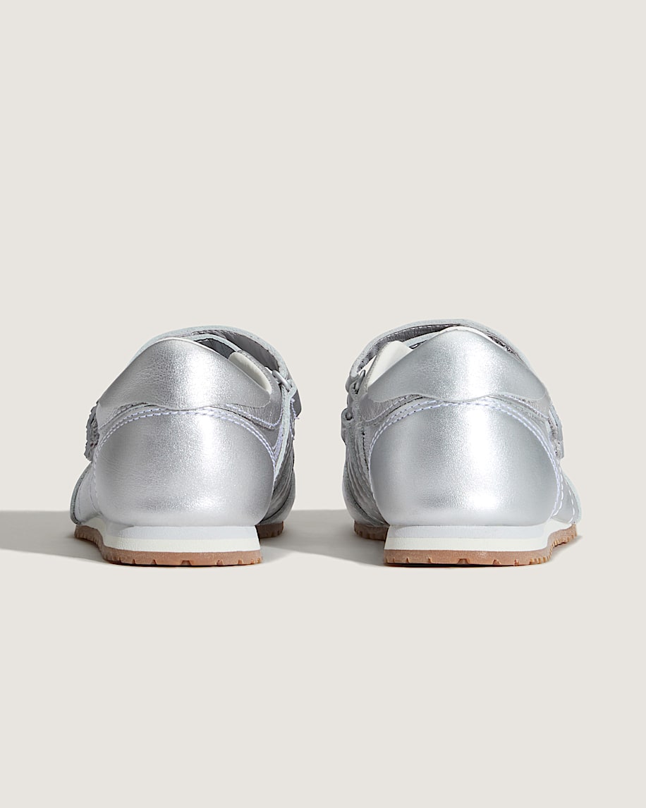 Taka Hayashi For Vault By Vans Premium Mary Jane Super Lowpro Shoe Silver Grey