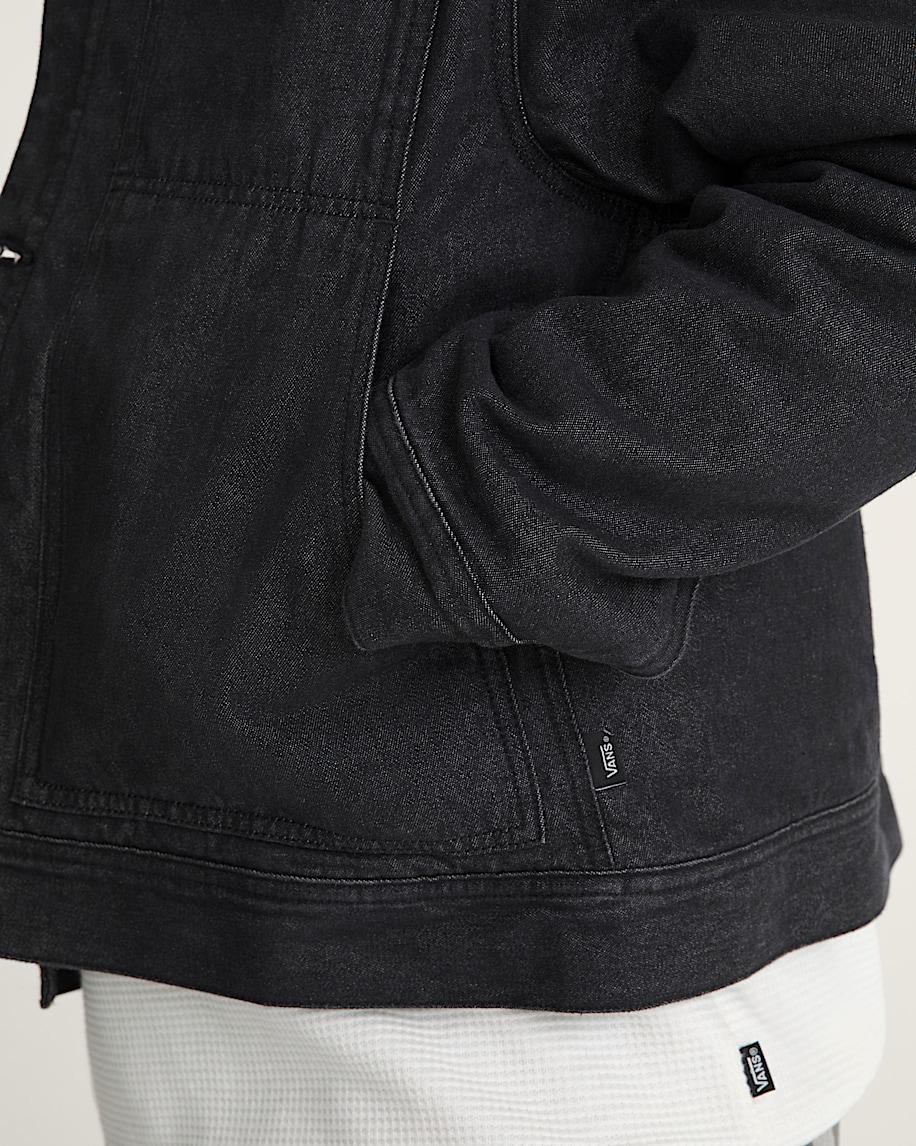 Taka Hayashi For Vault By Vans Premium Mcavoy Lined Trucker Jacket Rinse Black
