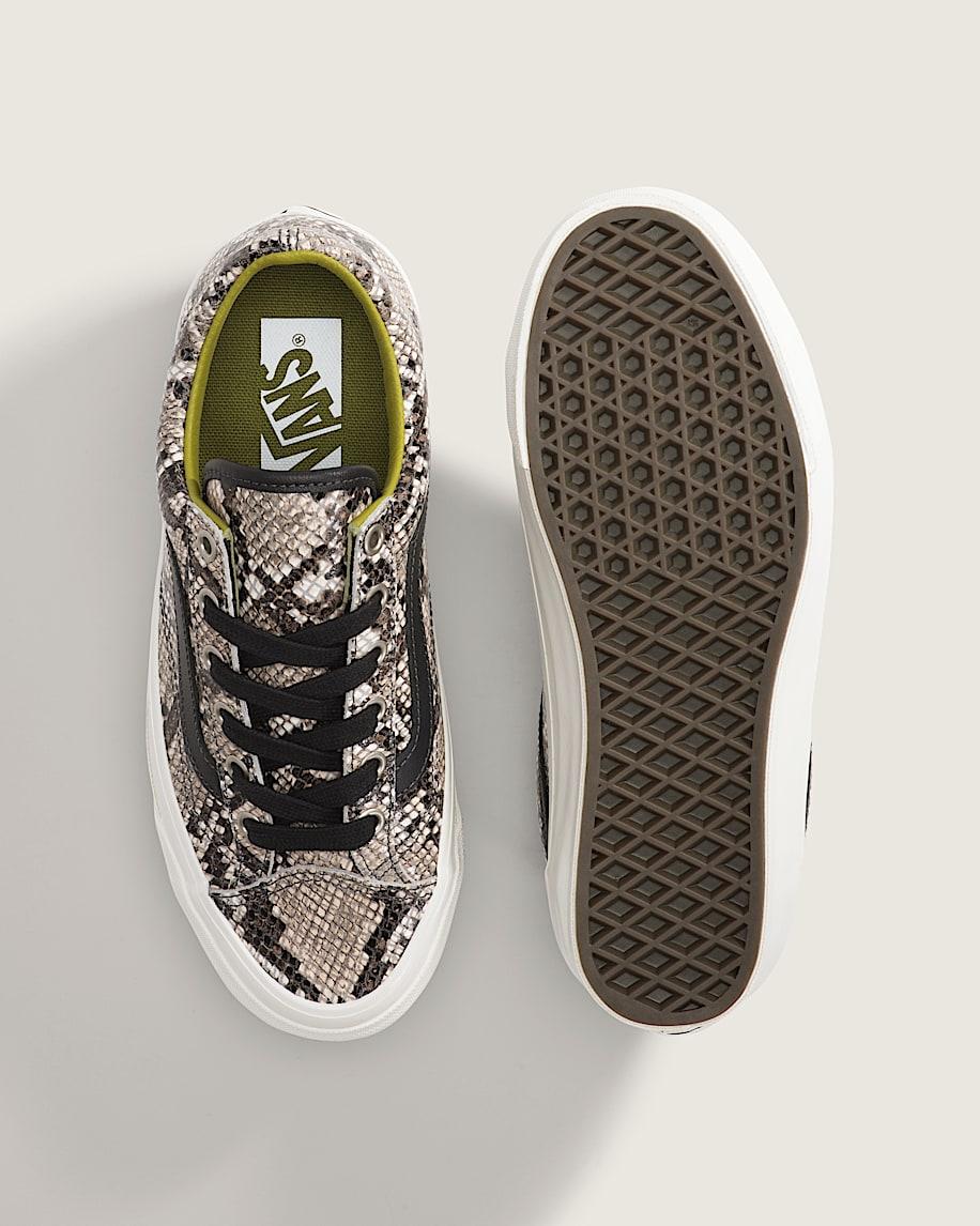 Taka Hayashi For Vault By Vans Premium Old Skool 36 Shoe Python Silver Grey