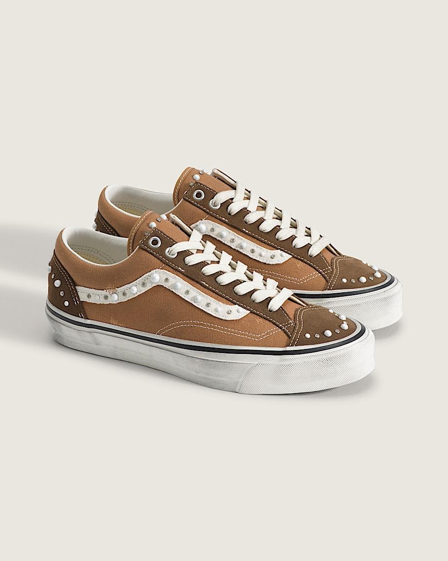 Taka Hayashi For Vault By Vans Premium Old Skool 36 Shoe Vintage Cocoa Brown